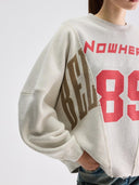 Lichtgrijze sweater flipa