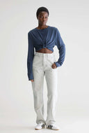 Lichtgrijze jeans pulp