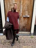 Bordeaux spencer met kraag darti