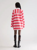 Gestreepte polo jurk foogy