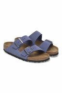 Paarse suède sandalen arizona