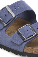 Paarse suède sandalen arizona