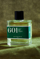 100ml parfum 601: vetiver, ceder en bergamot