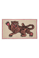 Kleed frame rug pink tiger