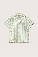 Gestreept badstof t-shirt naram