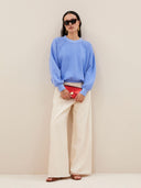 Blauwe sweater malyn