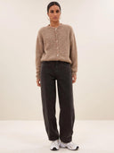 Bruin vest cleo natural cardigan