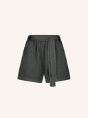Antraciet linnen short june