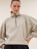 Beige sweater roos sparkle