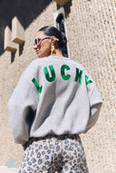 Grijze bibi lucky curve sweater