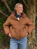 Bruine puffer jacket joy