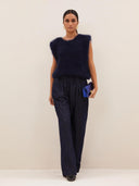 Broek jaxx stockholm blue pants dark denim