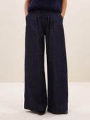 Pantalon jaxx stockholm blue pants dark denim