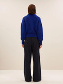 Zachte polo pullover