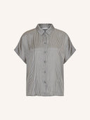 Gestreepte blouse barley silky stripe