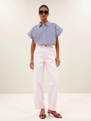 Gestreepte blouse pixie blue stripe