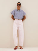 Gestreepte blouse pixie blue stripe