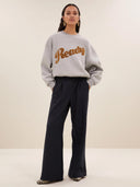 Grijze bibi ready sweater grey melee