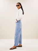 Lichte barrel fit jeans baloe
