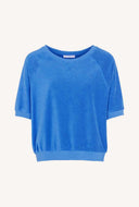 Blauwe neva slub top
