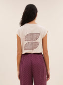 T-shirt thelma dots logo top