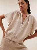 Linnen blouse vina