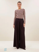 Gestreepte top basic ls big stripe