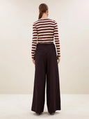 Gestreepte top basic ls big stripe