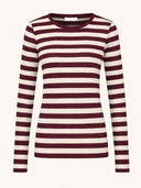 Gestreepte top basic ls big stripe