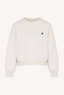 Gemêleerde trui bibi logo sweater