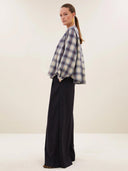 Geruite blouse nyka tokyo check