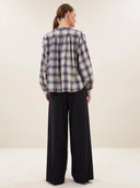 Geruite blouse nyka tokyo check