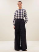 Geruite blouse nyka tokyo check