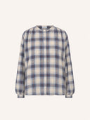 Geruite blouse nyka tokyo check