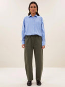 Blauw gestreepte blouse lise