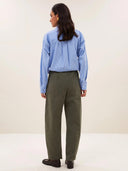 Blauw gestreepte blouse lise
