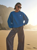 Blauwe bibi dictionary sweater