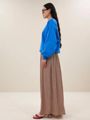 Blauwe bibi dictionary sweater