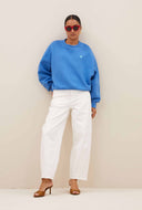 Blauwe sweater bibi dancing