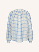 Geruite blouse nyka check