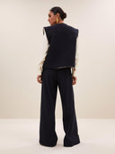 Reversible bodywarmer joelle sparkle jacket