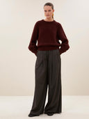 Wide-leg pantalon sef