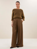 Wide-leg pantalon sef