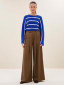 Wide-leg pantalon sef