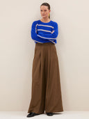 Wide-leg pantalon sef