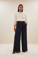 Creme blouse becky dali