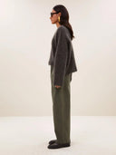 Groene cargo broek davi