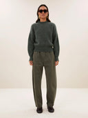 Groene cargo broek davi