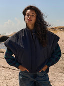 Oversized bodywarmer oscar jacket