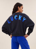 Blauwe sweater bibi lucky curve